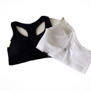 All in Motion Black and White Tank Tops